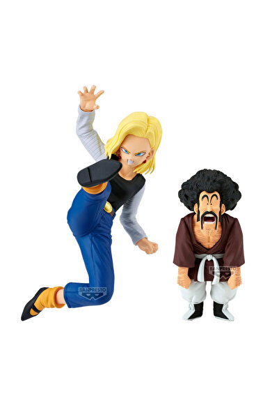 Banpresto Ντράγκον Μπολ Ζ Μάτσχερκερς Αντροιδής 18 & Μίστερ Σατανάς σετ 2 φιγ...