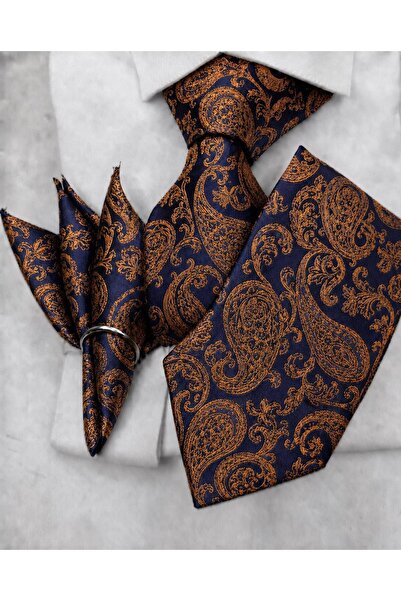 ilayda emir Luxury Collection Paisley Men's Tie Set – Premium Woven Tie, Pock...