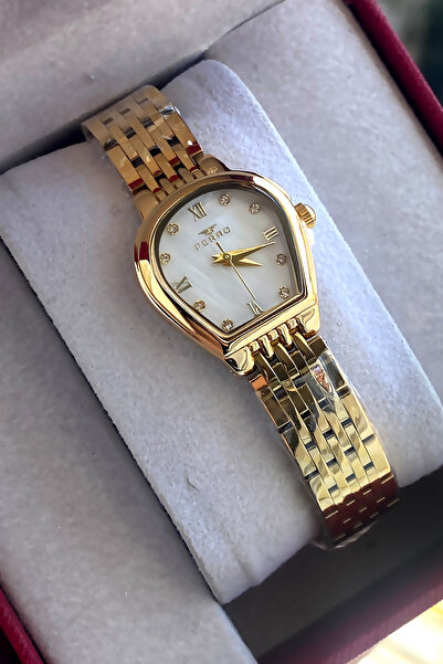 FERRO Women's wristwatch steel band waterproof 2 years warranty boxed