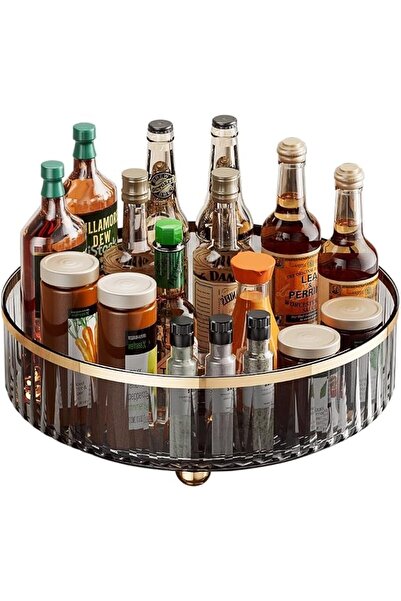 TERRIFI Pantry Organizer and Storage, Clear Rotating Lazy Susan Organizer, 36...