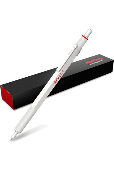Rotring 600 Pearl White Ballpoint Pen