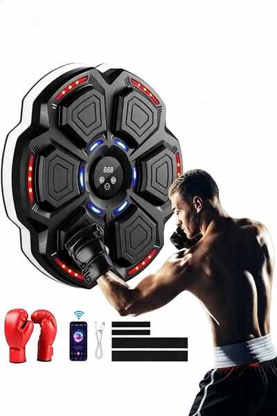 Generic Brand Aparat Box Muzical Electronic, Music Boxing Machine cu Bluetoot...