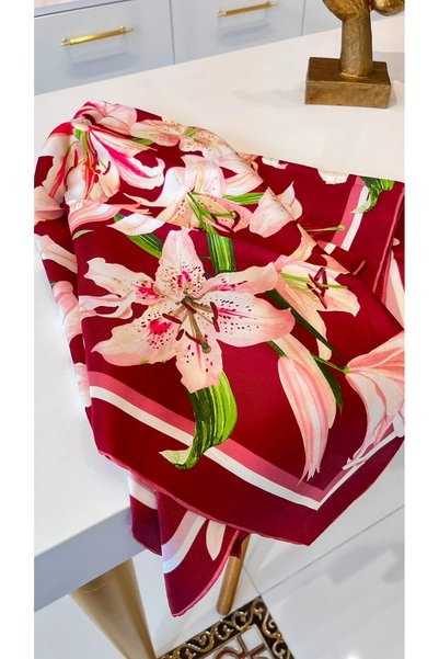 EB SCARF İtal Twill Silk Scarf