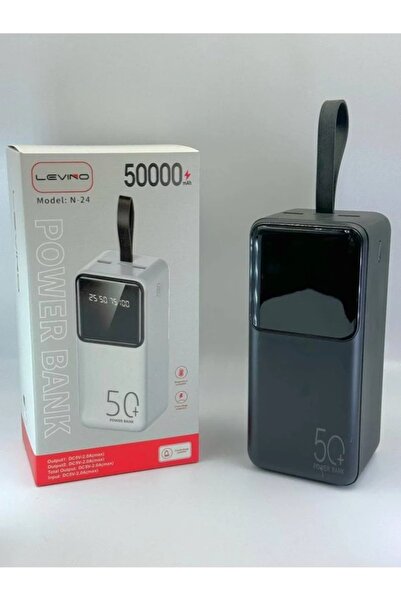 Levino N-24 50000mAh Power Bank – Ultra-High Capacity Portable Charger with L...