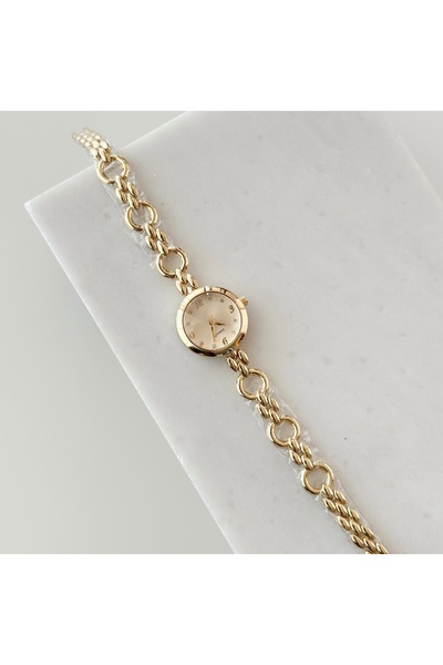 Vesce Atelier Ring Cord Gold Watch Gold