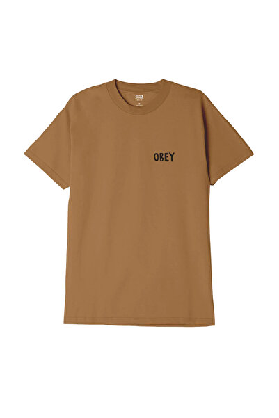 Obey Ανδρικό Κλασικό T-shirt με φωτογραφία Χονγκ Κονγκ S