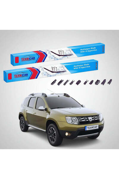TEAMCAR Υαλοκαθαριστήρες Dacia Duster I SUV 2016-2018 |   Εμπρόσθιο Σετ Επίπε...