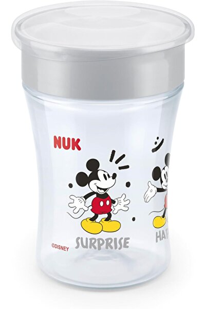 Nuk Magic Sihirli Bardak, 230 ml, Gri, Mickey