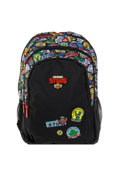 BRAWL STARS Rucsac negru cu model
