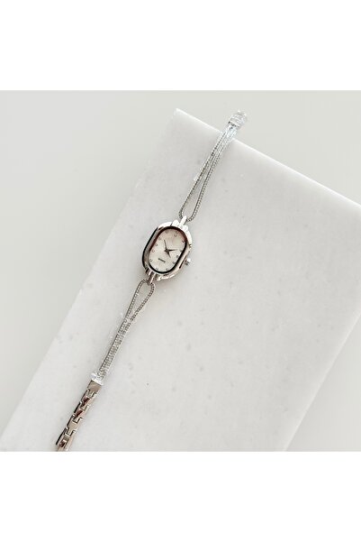 Vesce Atelier Celle Silver Watch White