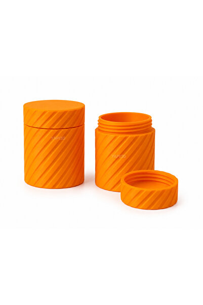 Yapı3D Multi-Purpose Storage Box with Screw-On Lid Small Organizer Box Safe L...