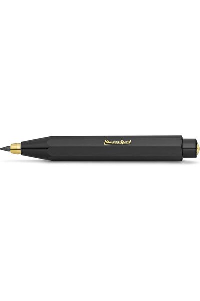 Kaweco 10000780 Skyline Clutch Mekanik Kurşun Kalem, 3.2 Mm Uç Siyah