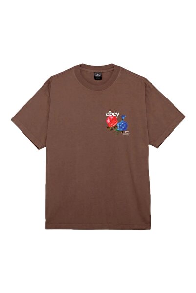 Obey Ανδρικό T-shirt  "Grow Together " Βαρέως Τύπου L