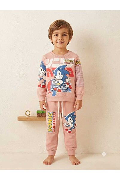 krm kerem bebe Cotton Top and Bottom Children's Seasonal Set, Suitable for Ki...