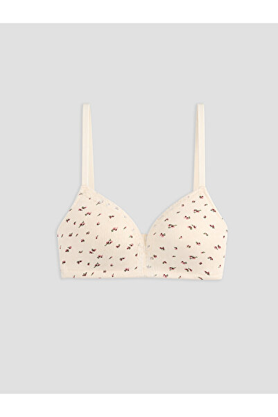 LC Waikiki Non-Wired Non-Padded Floral Triangle Bra