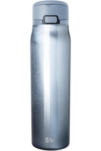 Simple Modern Misa Water Bottle with Ring Stainless Steel Straw Insulated 710...