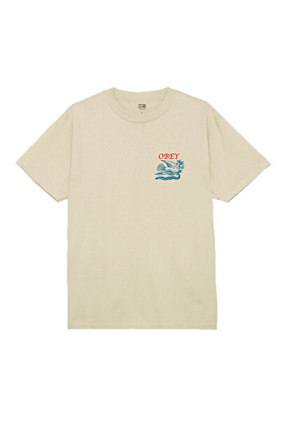 Obey Ανδρικό T-shirt Κλασικό - Περιστέρι Ειρήνης - S
