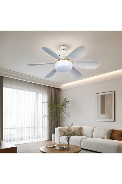 Colours Smart LED Fan Işıklı Duy Tipi Tavan Vantilatörü