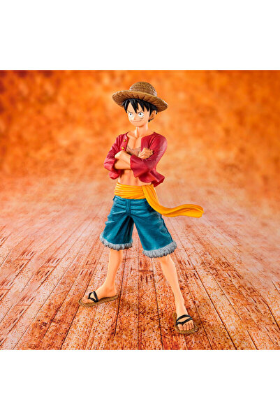 BANDAI One Piece Monkey D Luffy Straw Hat Figuarts Zero figure 14cm
