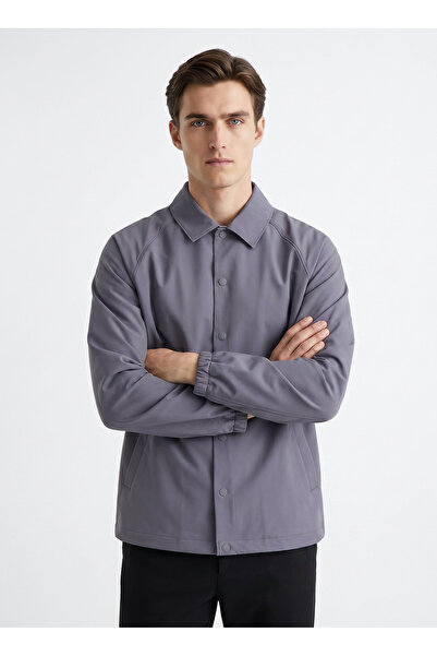 Dockers Gri Erkek Regular Fit Gömlek 004M9-10