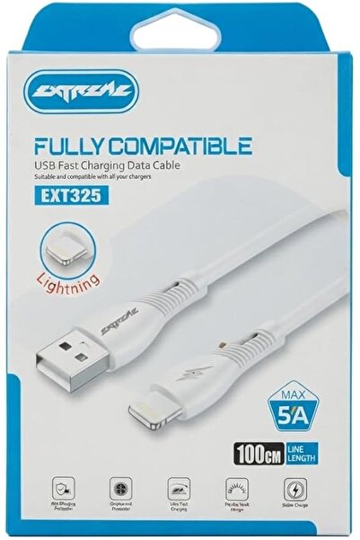 Generic Extreme EXT325 5A Fast Charging Cable compatible with Lightning,100cm...