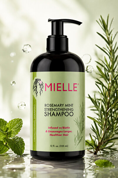 MIELLE Shampoo 355 ml Rosemary Mint -2006770 --- ميلي شامبو 355 مل اكليل الجب...