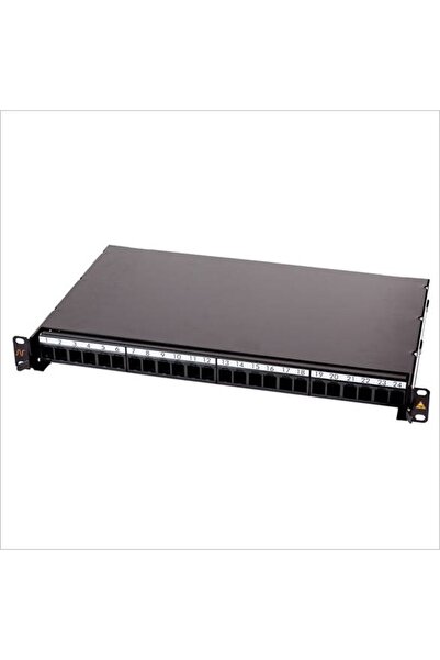 Nexans Patch Panel neechipat | Sliding | FO | 24 | Snap-in | LANmark | Negru