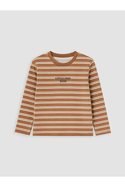 LC Waikiki Crew Neck Striped Baby Boy T-Shirt