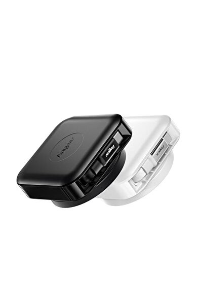 GENERAL كيبل USB C قابل للسحب من فاسجير، عبوتان من سلك شحن 60 واط (1.4 متر، ا...