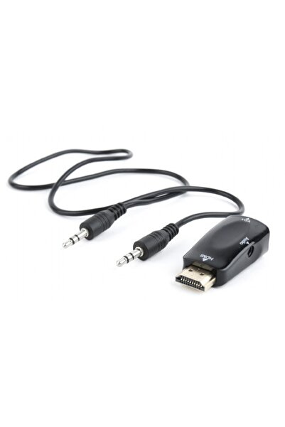 Gembird ADAPTOR video GEMBIRD, splitter HDMI (T) la VGA (M) + Jack 3.5mm (T),...