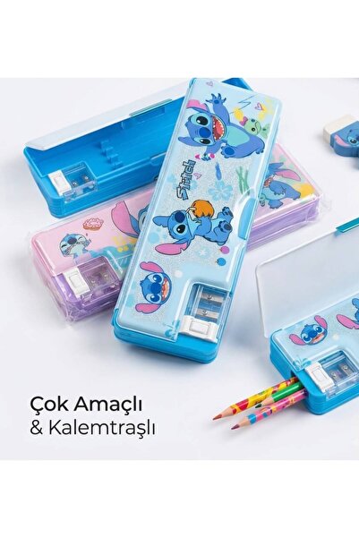 Tatlı Sebep ST Karakterli Kalemtraşlı kalem Kutusu Kalemlik