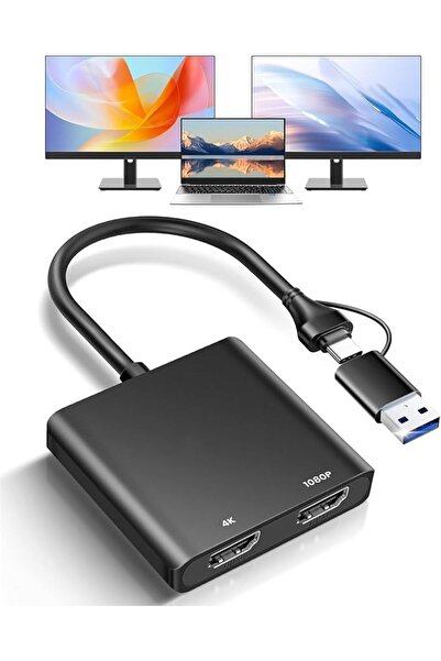 GENERAL موزع USB C/USB 3.0 الى HDMI، محول USB C الى HDMI لنظام التشغيل ويندوز...