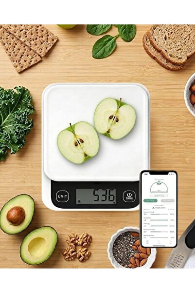 GENERAL Smart Kitchen Scale for Measuring Food with Bluetooth App Nutrition C...