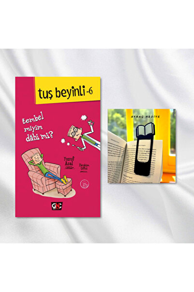 Genç Nesil TUŞ BEYİNLİ - 6 / CİLTLİ / TEMBEL MİYİM DAHİ Mİ? / KİTAP FİGÜRLÜ K...