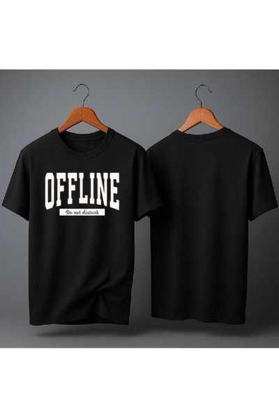 EFEVRA Offline Printed Oversized T-Shirt