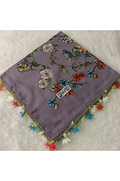 REYHAN Handmade Needlework Writing, Scarf, Yemeni, Mevlit Cover, Head Cover, ...