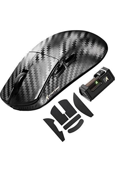 GENERAL Atack Shark R11 Ultra 8K Carbon Fiber Wireless Gaming Mouse Paw3950Ma...
