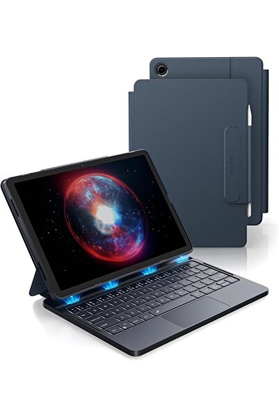 GENERAL Dexnor Samsung Galaxy Tab A9+ Plus Keyboard Tablet Case, Magnetic Fol...