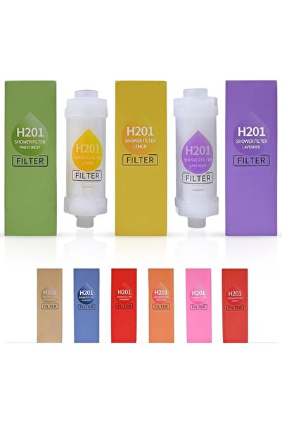 GENERAL Vitamin C Shower Filter Water Purifier with Aromatic Beads Removes Ch...