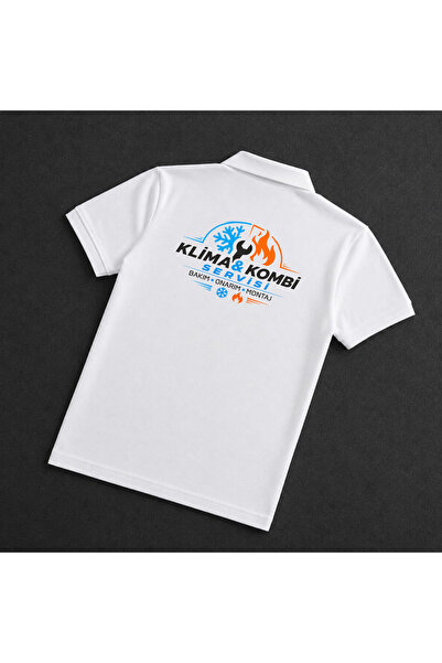 dafri KOMPLETNA USLUGA KLIMATIZACIJE T-shirt sa polo izrezom od 100% pamuka