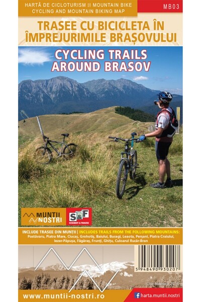 SCHUBERT & FRANZKE Hartă de ciclism și mountain bike - Rute de ciclism în jur...