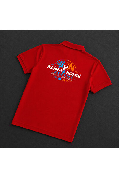 dafri KOMPLETNA USLUGA KLIMATIZACIJE T-shirt sa polo izrezom od 100% pamuka