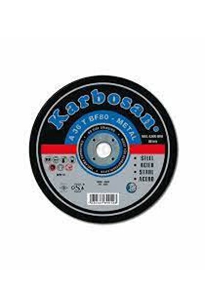 TuğraÇelik Karbosan 10040 NK Metal Kesici Disk (Spiral Taşı) 180mm x 3.0mm x ...
