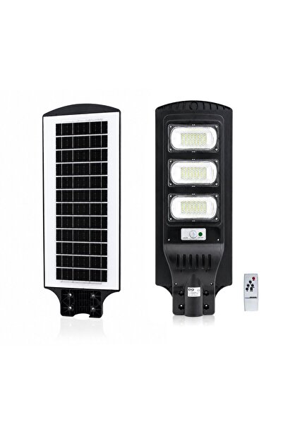 TuğraÇelik ARS-348966 300W 6500K Solar Güneş Enerjili Sokak Lambası ve Armatü...