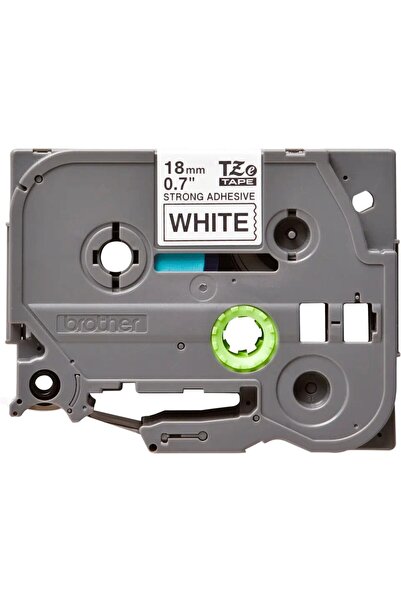 Brother Bandă laminată Originală Negru pe Alb, TZES241, pentru D400 | D450 | ...