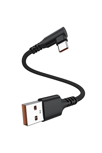 GENERAL USB to USB C Cable 60W Fast Charging Cable with Nylon Covered Right A...