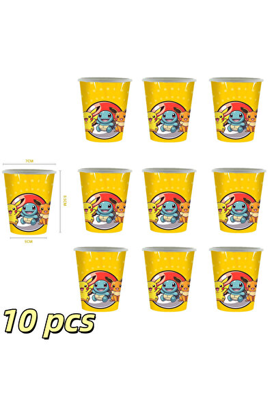 Choice26 style 27 10/24 pcs Cute Birthday Party Tableware, Theme Disposable P...