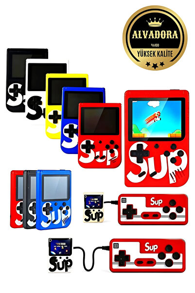 Wolawood Oyun Konsolu Mini El Tipi Gamepad & Oyun Kolu Ve Ara Kablo Hediyeli ...