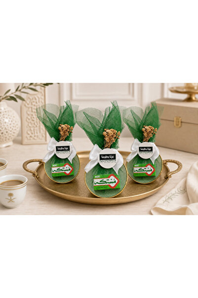 Generic حلوى زخرفية لليوم الوطني السعودي - 6 قطع