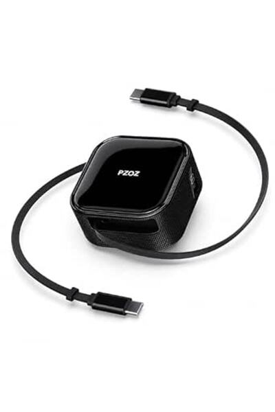 Pzoz Bezoze Retractable USB C Cable, 60W Fast Charging Cord for Carplay |   M...